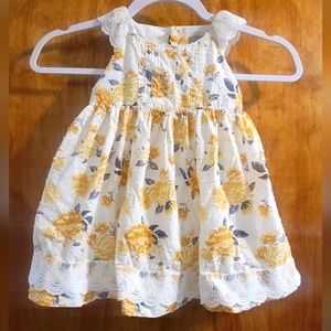 Tahari Baby Girl Floral Dress 18-24 Month
